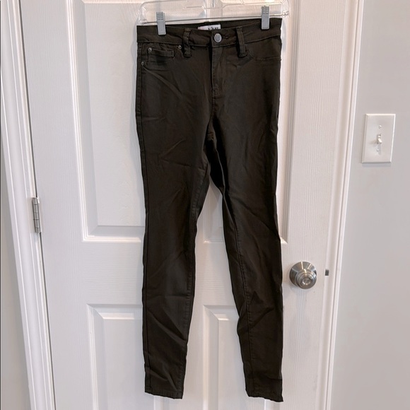 YMI Small Green Skinny Jeans Mid-Rise Stretch Jeggings - Picture 2 of 14